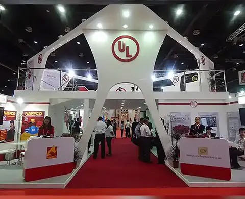 double decker exhibition stand