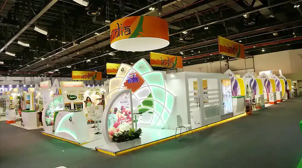 exhibition stand design Abu Dhabi