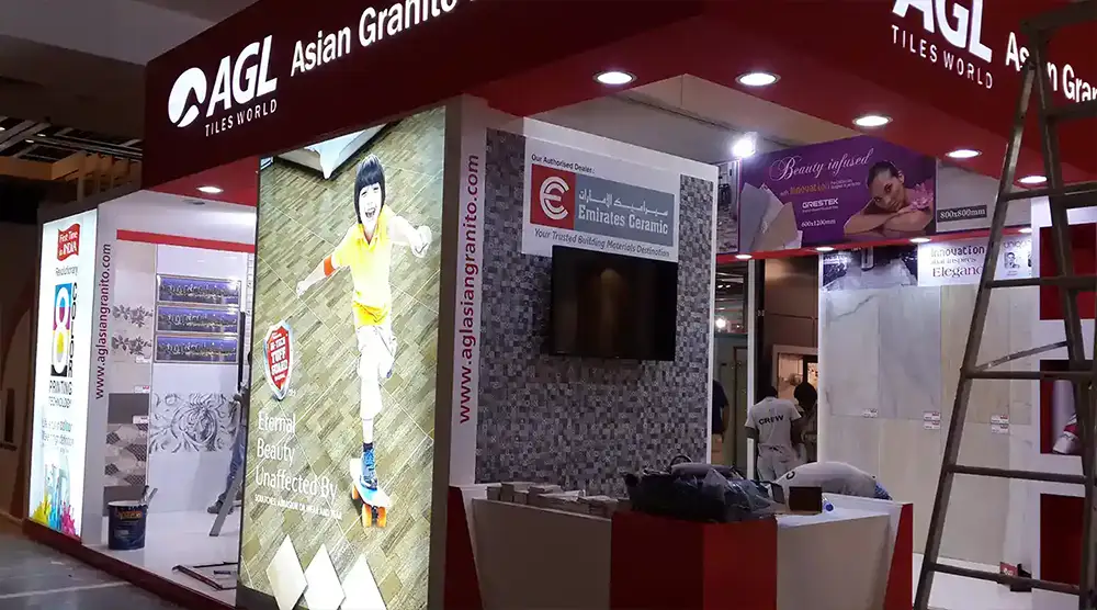 booth construction services Riyadh