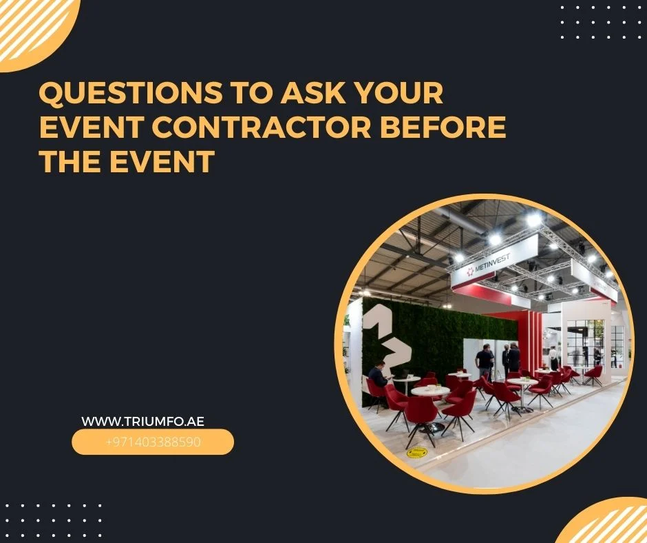 Questions To Ask Your Event Contractor Before The Event